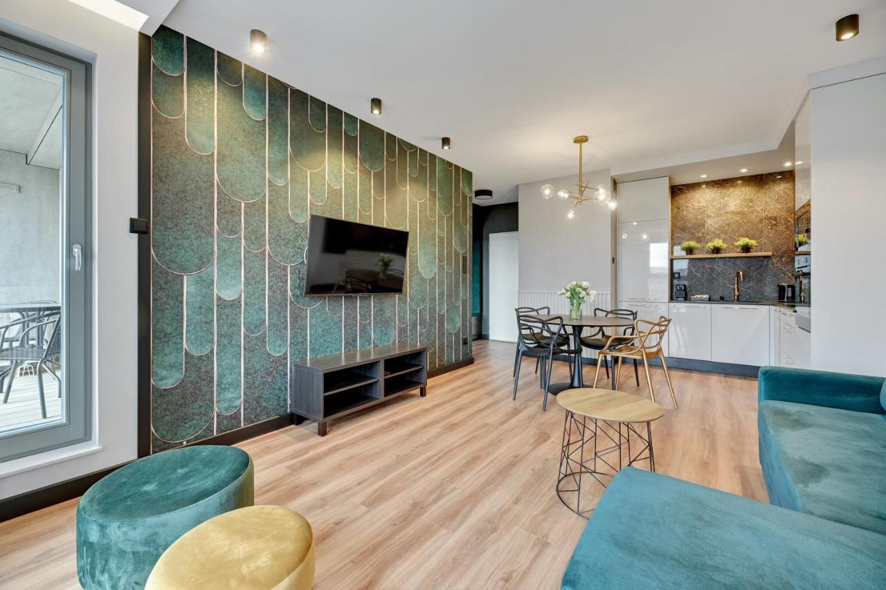 Grano Residence - Pool, Sauna, Spa & Parking By Downtown Apartments Gdańsk Buitenkant foto