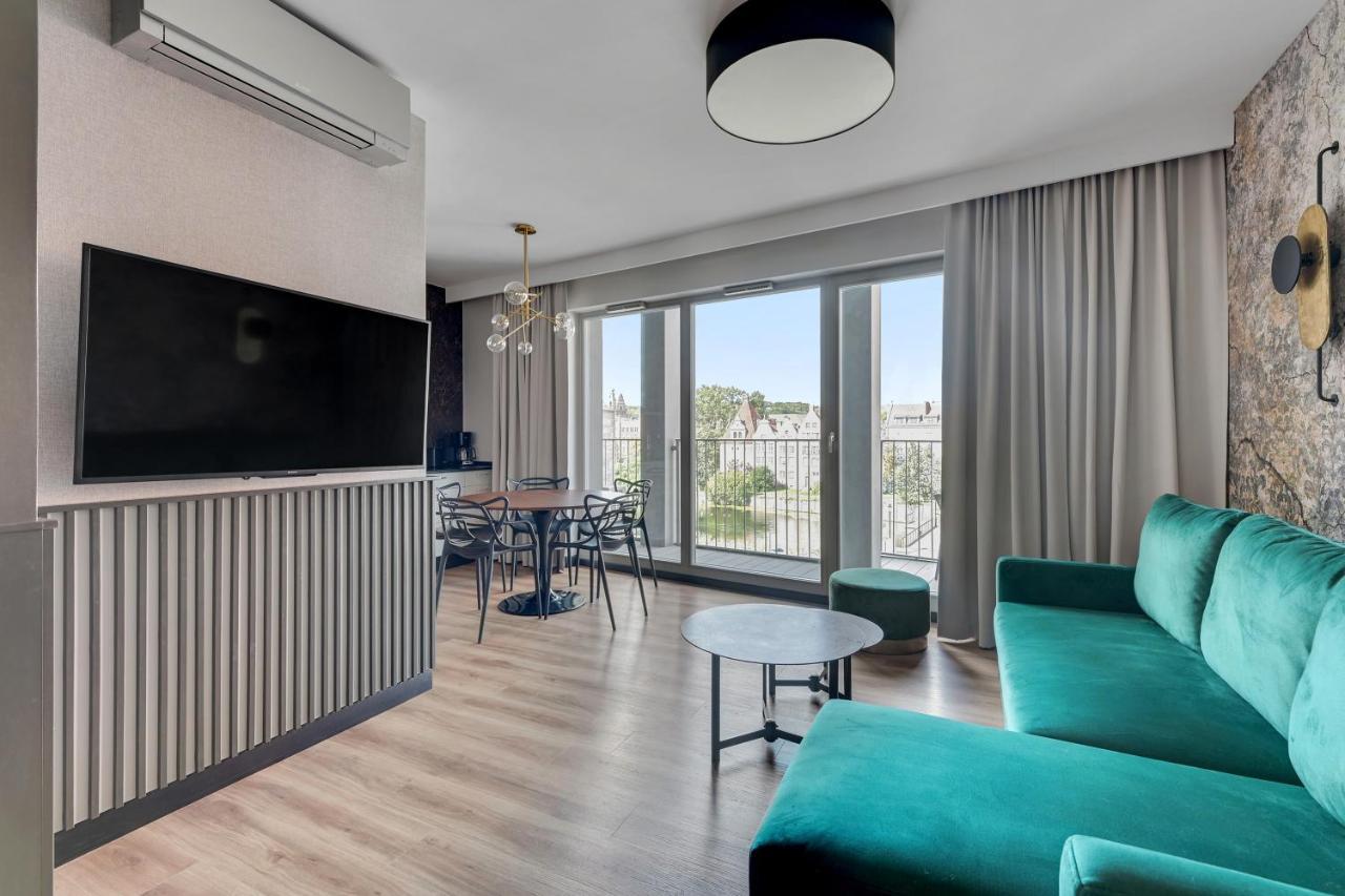 Grano Residence - Pool, Sauna, Spa & Parking By Downtown Apartments Gdańsk Buitenkant foto