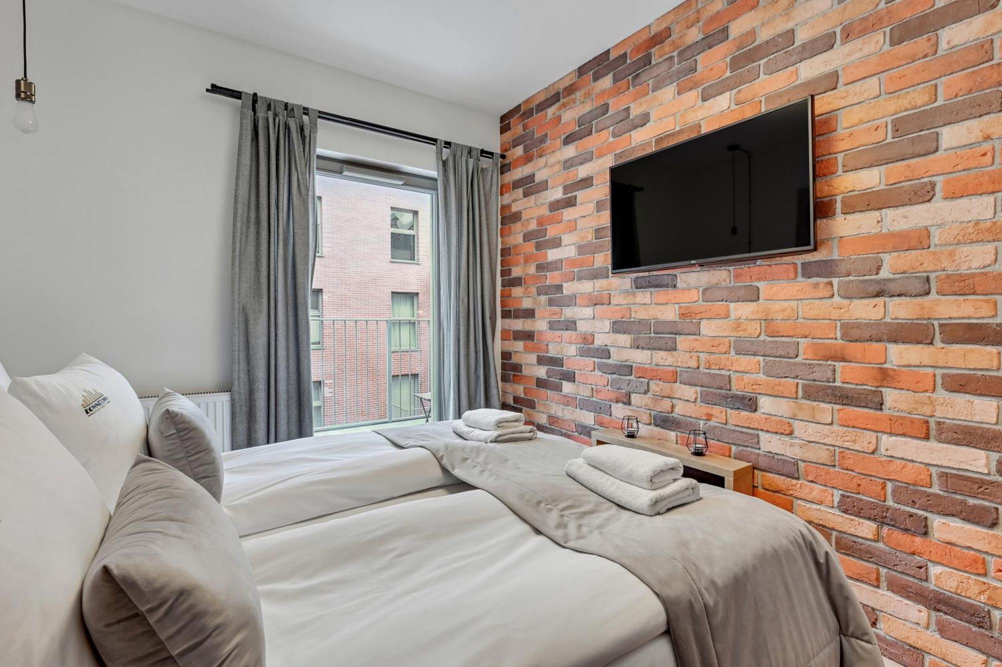 Grano Residence - Pool, Sauna, Spa & Parking By Downtown Apartments Gdańsk Kamer foto